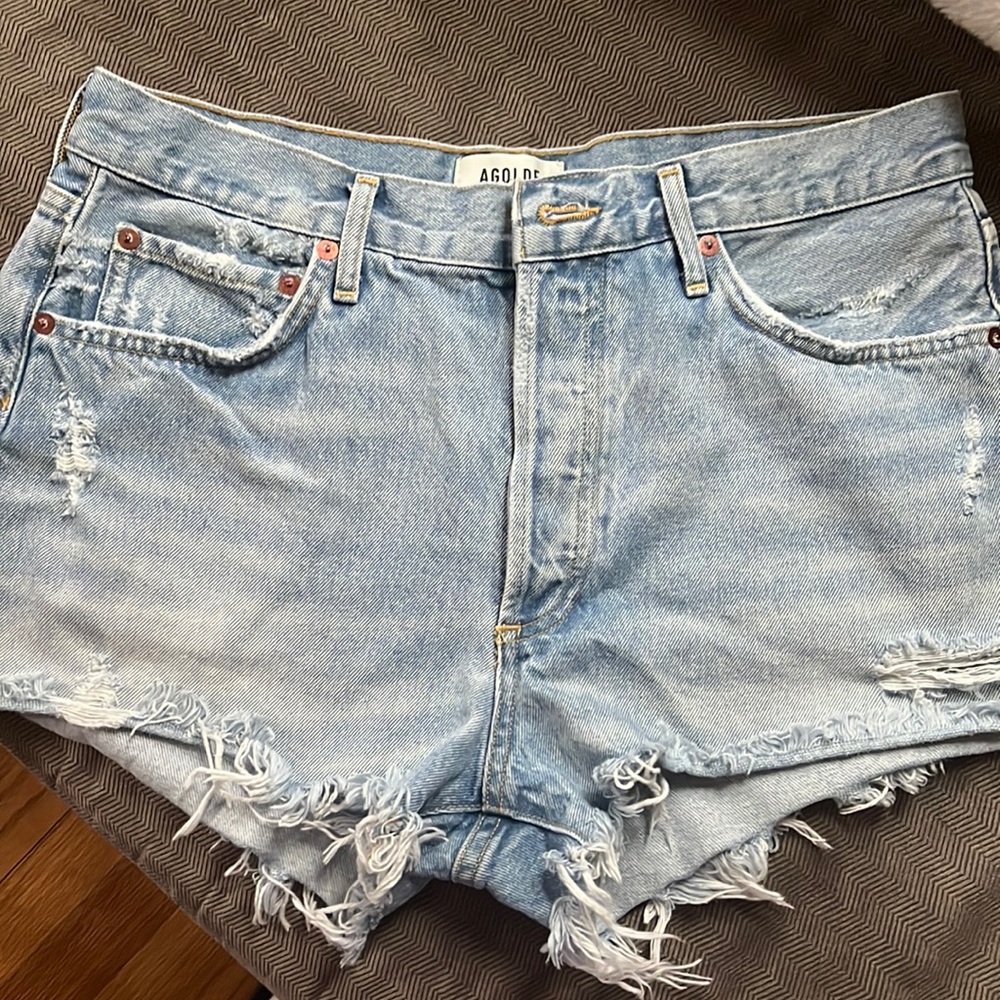 Agolde Parker vintage demin shorts
